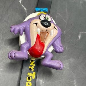 Vintage 1990 Warner Bros Tiny Toon Adventures Dizzy Devil Watch